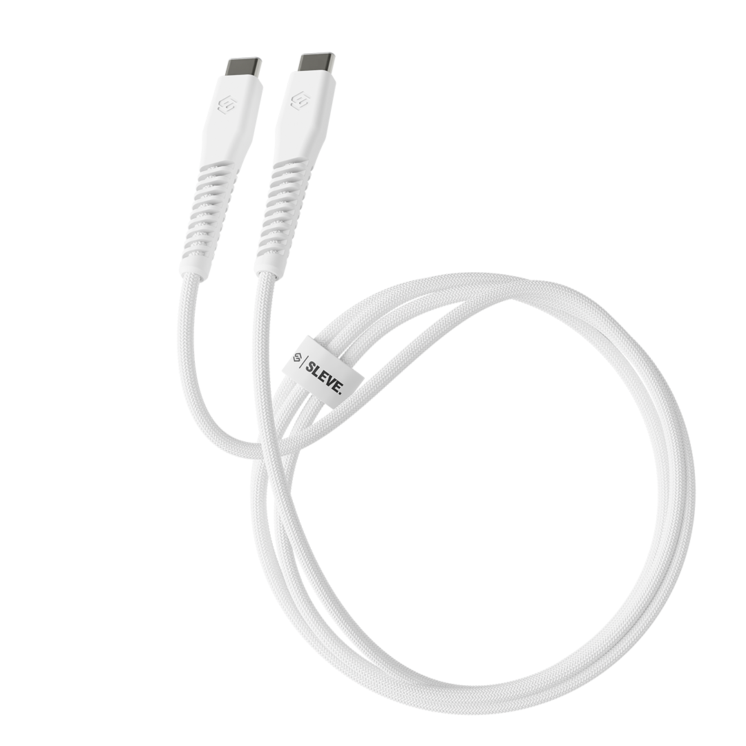 Line X USB Tipo C a Tipo C White