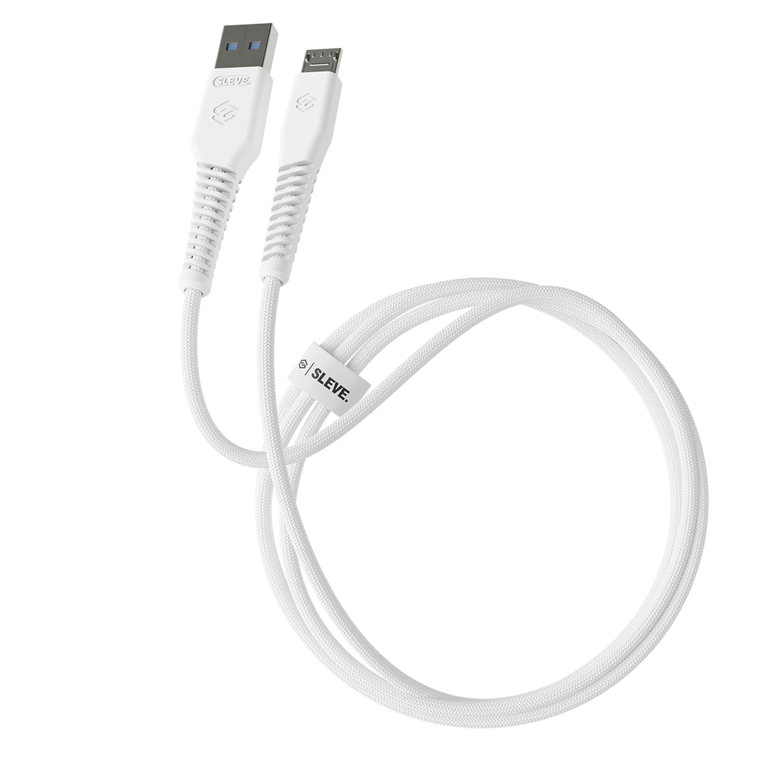 Line X USB a Micro 5 White